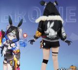 Honkai Impact 3rd Haxxor Bunny Cosplay Costume Custom Size