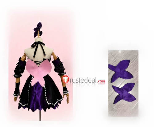 Vocaloid Project Diva F Miku Innocent Butterfly Hatsune Miku Black Cosplay Costume