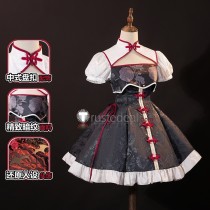 Owari no Serafu Seraph of the End Krul Tepes Chinese Cheongsam Lolita Dress 2024 Cosplay Costume