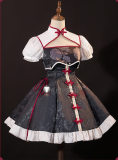 Owari no Serafu Seraph of the End Krul Tepes Chinese Cheongsam Lolita Dress 2024 Cosplay Costume