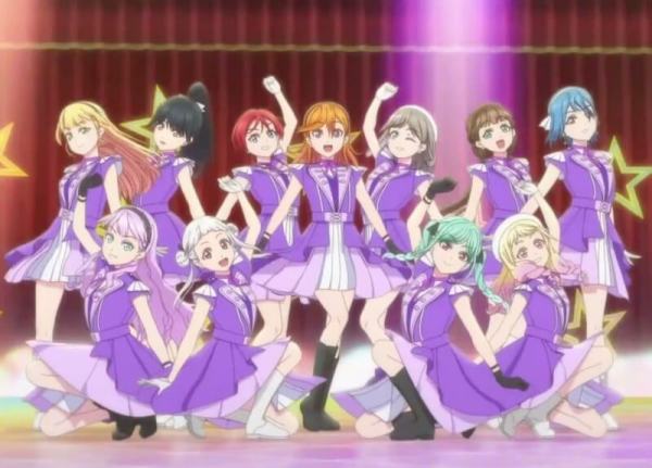 LoveLive SuperStar Liella Dazzling Game Shibuya Kanon Chisato Arashi Purple Cosplay Costume