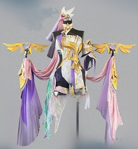 Honkai Star Rail Elysia Herrscher of Human Ego Cosplay Costume Custom Size