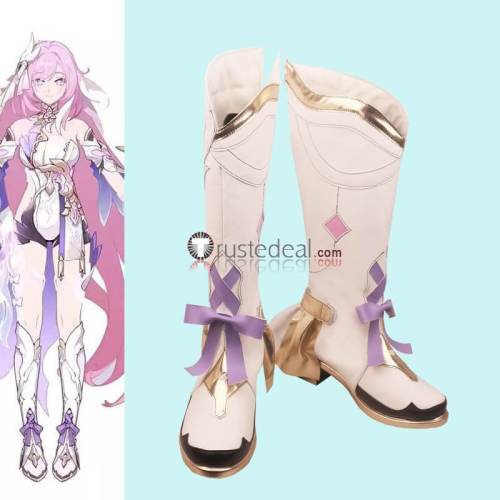 Honkai Star Rail Elysia Herrscher of Human Ego Cosplay Shoes Boots