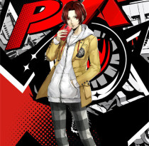 Persona 5 The Phantom X P5X Nagisa Kamisiro Yellow Uniform Cosplay Costume
