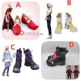 Final Fantasy XIV FFXIV FF14 Sugar Riot Lyse Hext Queen Sphene Alexandros XIV Vanguard Cosplay Shoes Boots