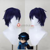 Limbus Company Hohenheim Sancho Ezra Heishou Pack Faust Silver Blonde Blue Styled Cosplay Wig