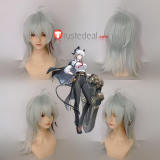 Wuthering Waves WuWa Luuk Herssen Galbrena Qiuyuan Zani Gray Blonde Styled Cosplay Wig