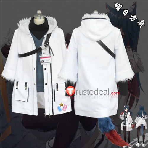 Arknights Texas White Winter Cosplay Costume