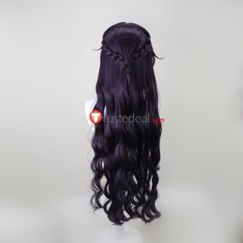 Kaoru Hana wa Rin to Saku Kaoruko Waguri Styled Purple Cosplay Wig