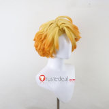 Limbus Company Hohenheim Sancho Ezra Heishou Pack Faust Silver Blonde Blue Styled Cosplay Wig