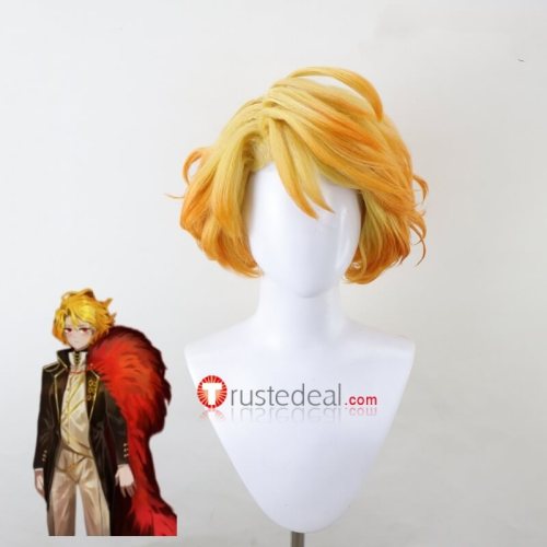 Limbus Company Hohenheim Sancho Ezra Heishou Pack Faust Silver Blonde Blue Styled Cosplay Wig