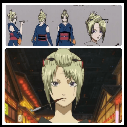 Tsukuyo Tama Green Styled Cosplay Wig