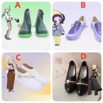 Pokemon Scarlet and Violet Poppy Katy N Natural Harmonia Gropius Cynthia Cosplay Shoes Boots