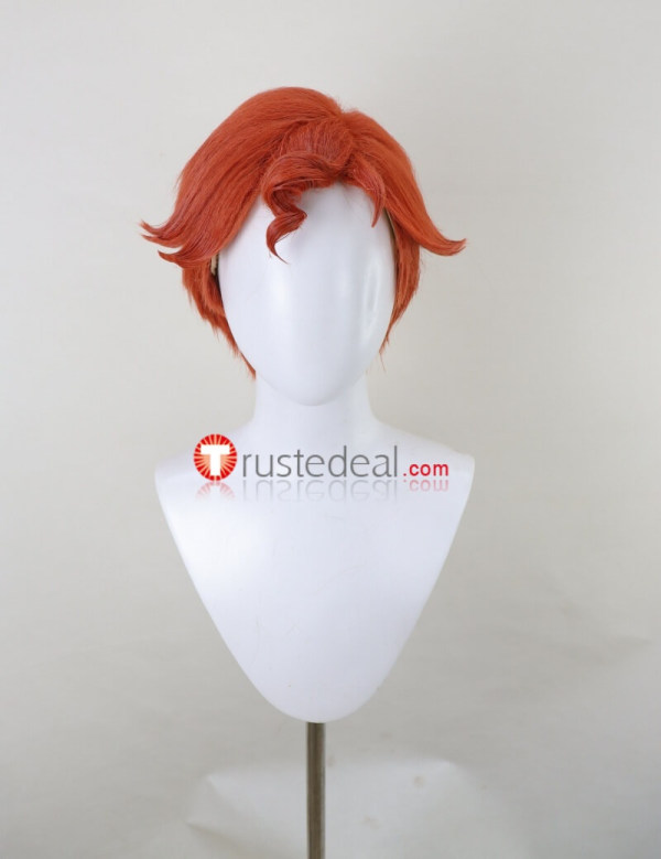 Commission Deadlock The Doorman Styled Orange Cosplay Wig