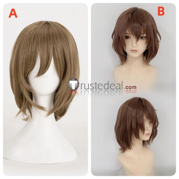 Persona 5 Goro Akechi Brown Styled Cosplay Wig