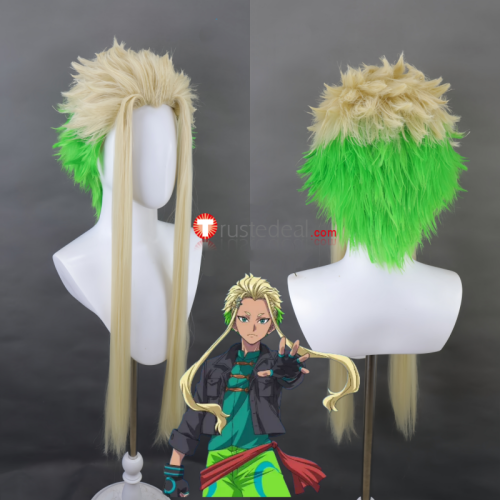 Beyblade X Khrome Ryugu Styled Cosplay Wig