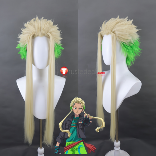 Beyblade X Khrome Ryugu Styled Cosplay Wig