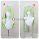 Blue Archive Highlander Railroad Academy Central Control Center Twins Nozomi Hikari Tachibana Green Styled Cosplay Wig