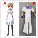 Higurashi no naku koro ni Rena Ryuugu White Cosplay Costume