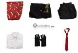 Library Of Ruina Liu Association Section 1 Xiao Section 2 Lowell Mei Miris Red Uniform Cosplay Costume