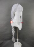 Re Zero Kara Hajimeru Isekai Seikatsu Emilia Long Silver White Cosplay Wig