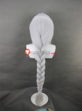 Re Zero Kara Hajimeru Isekai Seikatsu Emilia Long Silver White Cosplay Wig