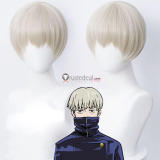 Jujutsu Kaisen Sorcery Fight Toge Inumaki Nobara Kugisaki Maki Zenin Grey Green Styled Cosplay Wig
