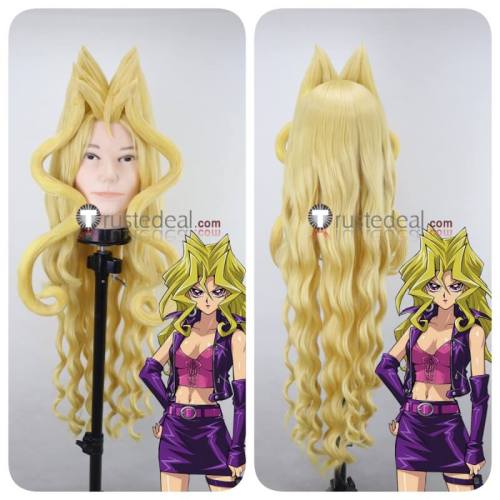 YuGiOh Mai Valentine Blonde Styled Cosplay Wig