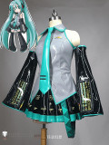 Vocaloid Original Hatsune Miku Cosplay Costume Patent Leather
