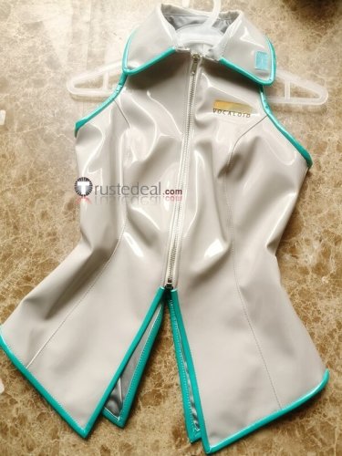 Vocaloid Original Hatsune Miku Cosplay Costume Patent Leather