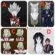 Zenless Zone Zero ZZZ HoYoverse Billy Kid Severian Lowell Sunna Ye Shiyuan Silver Spiky Styled Cosplay Wig
