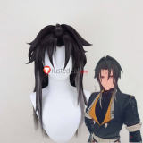 Zenless Zone Zero ZZZ HoYoverse Billy Kid Severian Lowell Sunna Ye Shiyuan Silver Spiky Styled Cosplay Wig