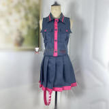 Vocaloid Kasane Teto Gray Black Cosplay Costume