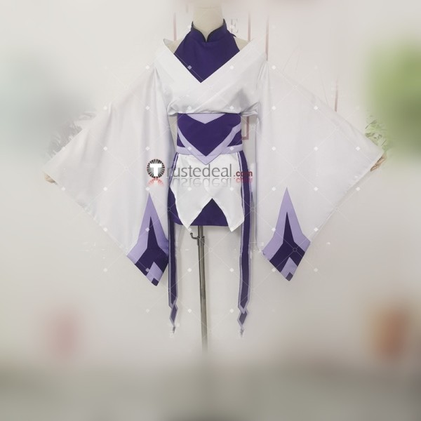 YuGiOh Yuki Onna White Cosplay Costume