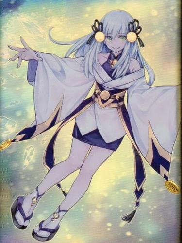 YuGiOh Yuki Onna White Cosplay Costume