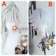 Honkai Star Rail HSR Jing Yuan Phainon Prestyled Silver White Ponytail Cosplay Wig