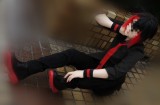 Vocaloid Matsudappoiyo Urapoiyo Black Red Cosplay Costume