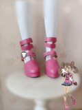 Pokemon XY Serena Shauna Kalos Kitt Lisia Black Cosplay Shoes Boots