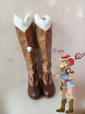 Pokemon XY Serena Shauna Kalos Kitt Lisia Black Cosplay Shoes Boots