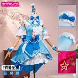Love Live μs Aqours Special Collab Nico Eli Hanayo Nozomi Maki Dia Knana Chika Yoshiko Riko Pink Blue Cosplay Costume