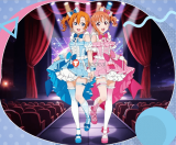 Love Live μs Aqours Special Collab Nico Eli Hanayo Nozomi Maki Dia Knana Chika Yoshiko Riko Pink Blue Cosplay Costume