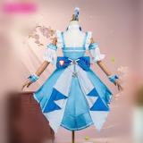 Love Live μs Aqours Special Collab Nico Eli Hanayo Nozomi Maki Dia Knana Chika Yoshiko Riko Pink Blue Cosplay Costume