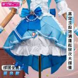 Love Live μs Aqours Special Collab Nico Eli Hanayo Nozomi Maki Dia Knana Chika Yoshiko Riko Pink Blue Cosplay Costume