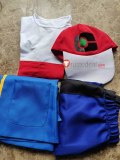 Pokemon Sword and Shield Anime Ash Gou Goh Cosplay Costumes