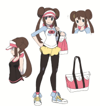 Pokemon Trainer Rosa Tank Top Cosplay Costume