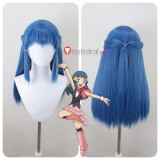 Pokemon Dawn Blue Black Styled Cosplay Wig