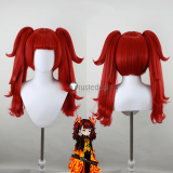 Limbus Company Araya Ren Kira Alyssa Red White Purple Styled Cosplay Wig