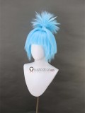 YuGiOh Roboppi Sora Perse Shiunin Blue Styled Cosplay Wig