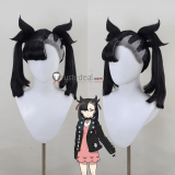 Commission Pokemon Sword Shield Marnie Black Styled Cosplay Wig