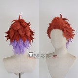 Disney Twisted-Wonderland Minajael Tealrajah Trey Riddle Ace Trappola Red Green Styled Cosplay Wig